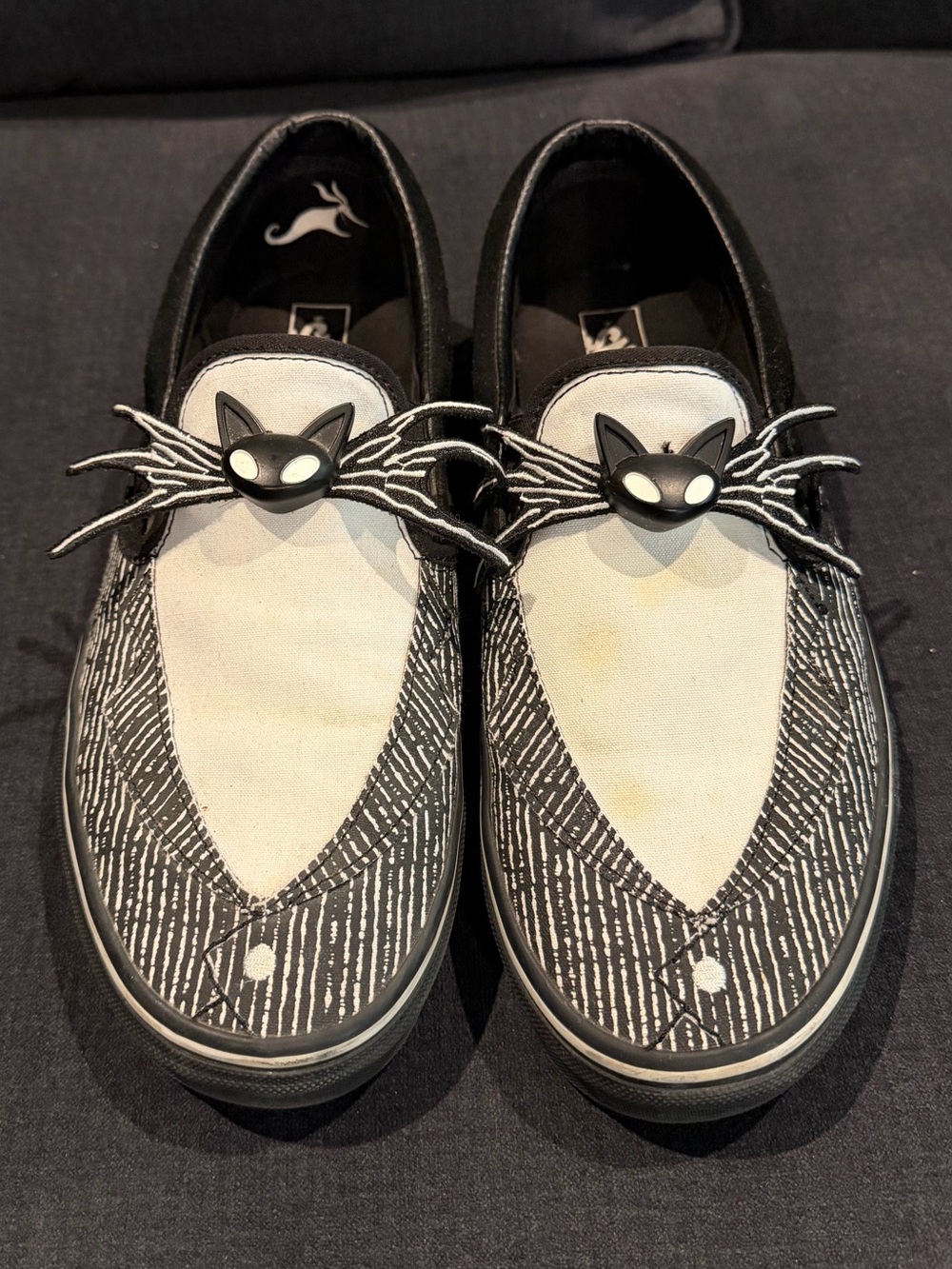 Vans x The Nightmare Before Christmas Jack Skellington Slip-On Shoes